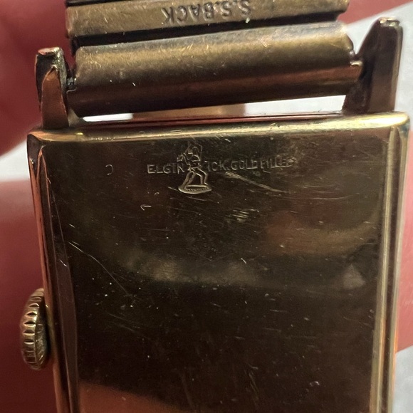 1946 Elgin De Luxe 558 17 Jewels 10K GF Watch - Picture 5 of 7